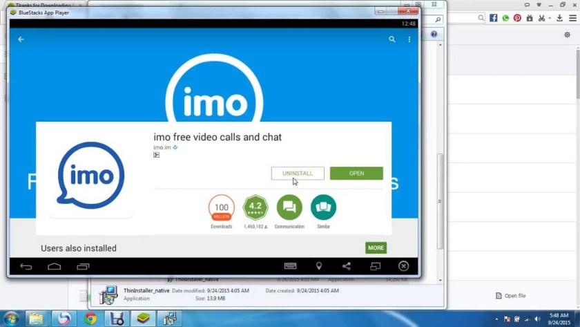 imo messenger download for pc