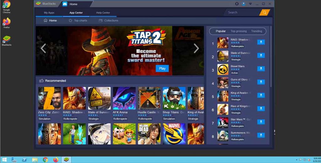 where are bluestacks games installed to