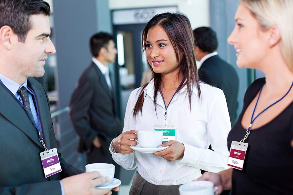 Companies Leveraging Name Tags for Marketing